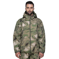Chaqueta Táctica Softshell Impermeable con Capucha - Vivemoda